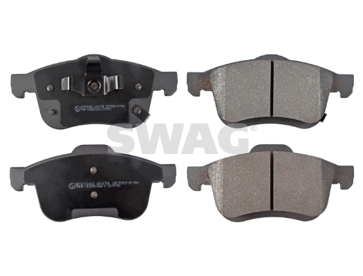 set placute frana,frana disc 33 10 2658 SWAG